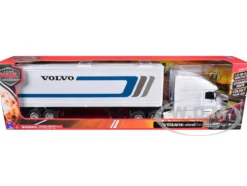 Volvo VN-780 Truck with Dry Van Trailer White