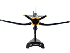 Vought F4U Corsair Fighter Aircraft #167 VF 84 Wolf Gang United States Navy 1/100 Diecast Model Airplane Postage Stamp PS5356-4