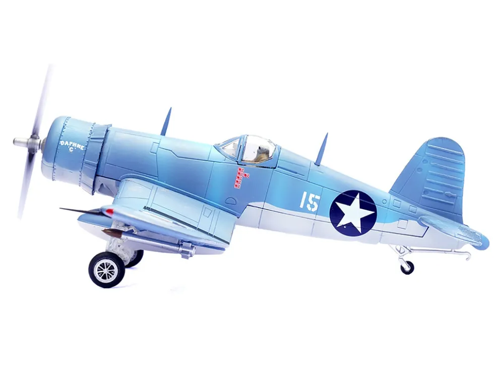 Vought F4U-1 Corsair Fighter Plane "Daphne 'C', 2nd Lt. James N. Cupp, VMF-213, Hell Hawks, Guadalcanal" (1943) United States Marines 1/72 Diecast Model Airplane by Legion