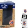 1951 Wayne 505 Gas Pump Union 76 Regular Gasoline No Gas White Vintage Gas Pumps Series 12 1/18 Diecast Model Greenlight 14120B