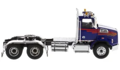 Western Star 4700 SB Tandem Day Cab Tractor Blue 1/50 Diecast Model Diecast Masters 71039