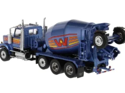 Western Star 4900 with Bridgemaster McNeilus Mixer Blue Metallic