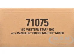 Western Star 4900 with Bridgemaster McNeilus Mixer Blue Metallic