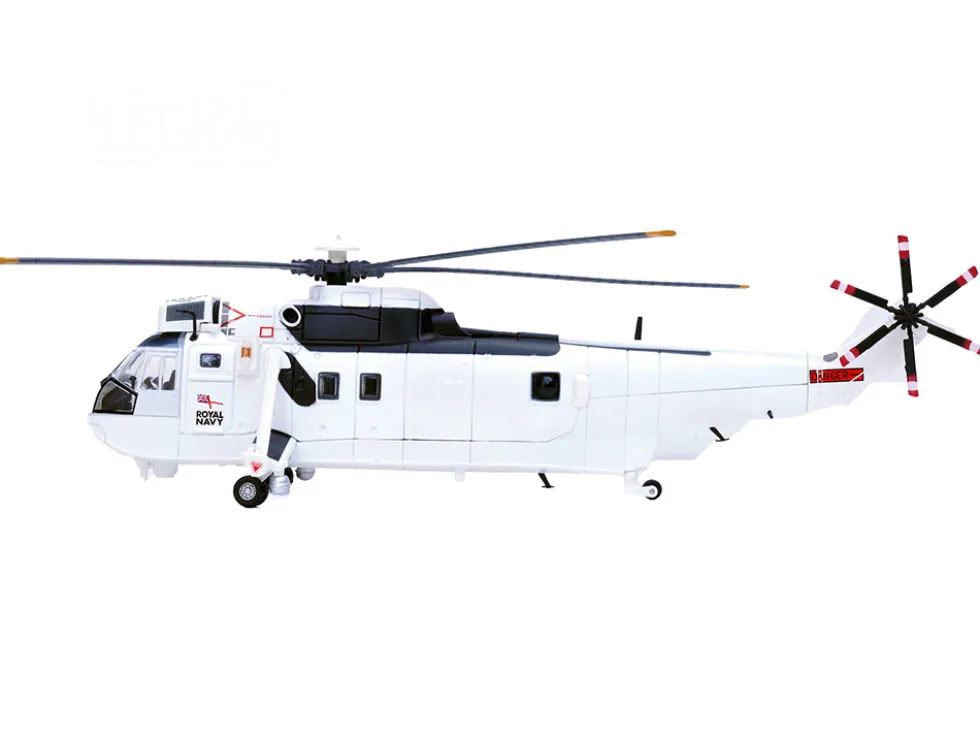 Westland Sea King HC.4 Helicopter "White Livery, 845 Naval Air Squadron, United Nations Protection Force, Bosnia/Croatia" (1995) British Royal Navy 1/72 Diecast Model by Legion