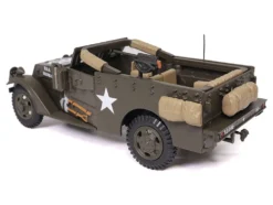 White M3 Scout Car Olive Drab