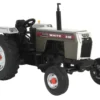 White 2-88 2WD Open Station Tractor Brushed Metal with Red Stripes 1/64 Diecast Model by SpecCast