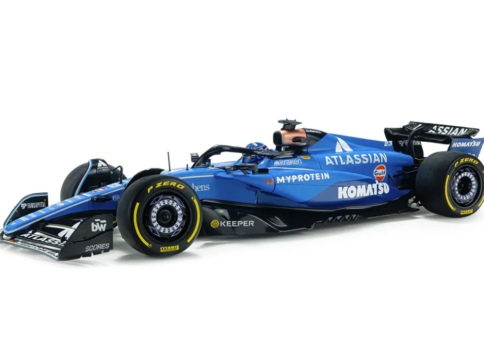 Williams FW47 #23 Alex Albon "Atlassian" Formula One F1 "Australian GP" (2025) "Competition" Series 1/18 Diecast Model Car by Solido
