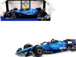 Williams FW47 #55 Carlos Sainz "Atlassian" Formula One F1 "Australian GP" (2025) "Competition" Series 1/18 Diecast Model Car by Solido