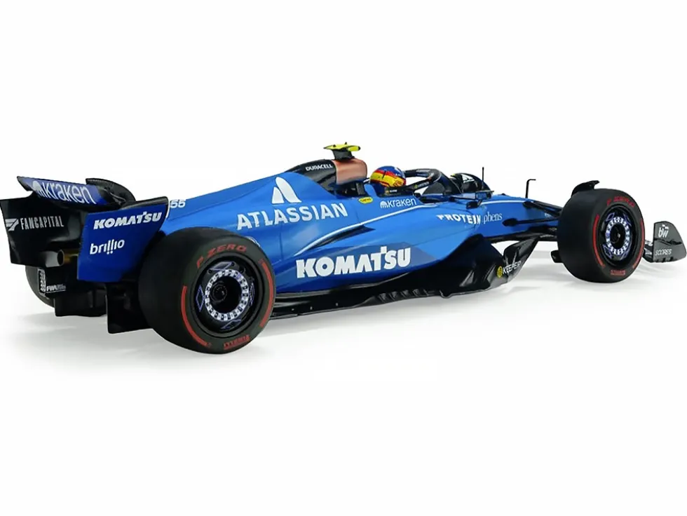 Williams FW47 #55 Carlos Sainz "Atlassian" Formula One F1 "Australian GP" (2025) "Competition" Series 1/18 Diecast Model Car by Solido