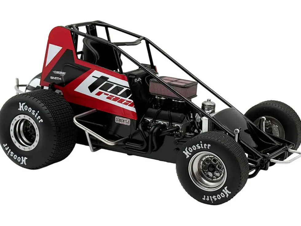 Winged Sprint Car #2C Cole Macedo "Two C Racing" (2025) 1/18 Diecast Model Car by ACME
