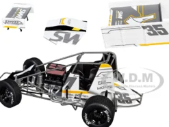 Winged Sprint Car #35 Jamie Veal 