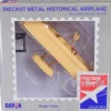 Wright Flyer Aircraft First Heavier Than Air Flying Machine 1/72 Diecast Model Airplane Postage Stamp PS5555