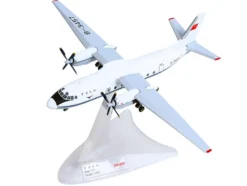 Xian Y-7 Commercial Aircraft "CAAC Airlines" (B-3457) White with Blue Stripes 1/200 Diecast Model Airplane by Herpa