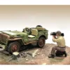 4X4 Mechanic Figure 7 for 1/18 Scale Models American Diorama AD18017