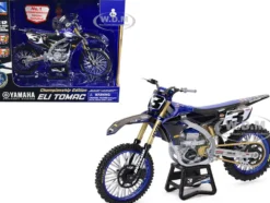 Yamaha YZ450F Championship Edition Motorcycle #3 Eli Tomac Yamaha Factory Racing 1/12 Diecast Model New Ray 58323