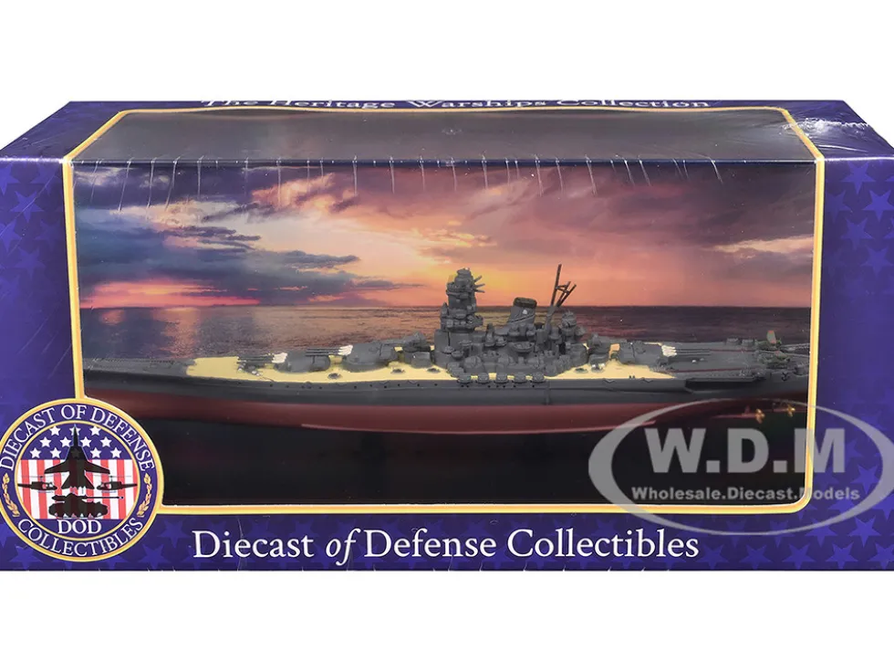 Yamato Battleship "Imperial Japanese Navy" (1945) 1/1100 Diecast Model by Diecast of Defense