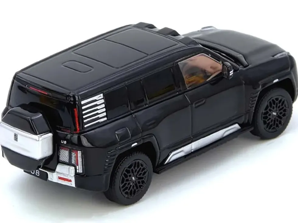 Yangwang U8 Black 1/64 Diecast Model Car by Inno Models