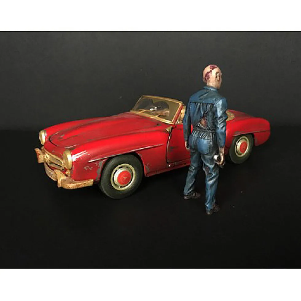 Zombie Mechanic Figurine I for 1/18 Scale Models American Diorama 38197