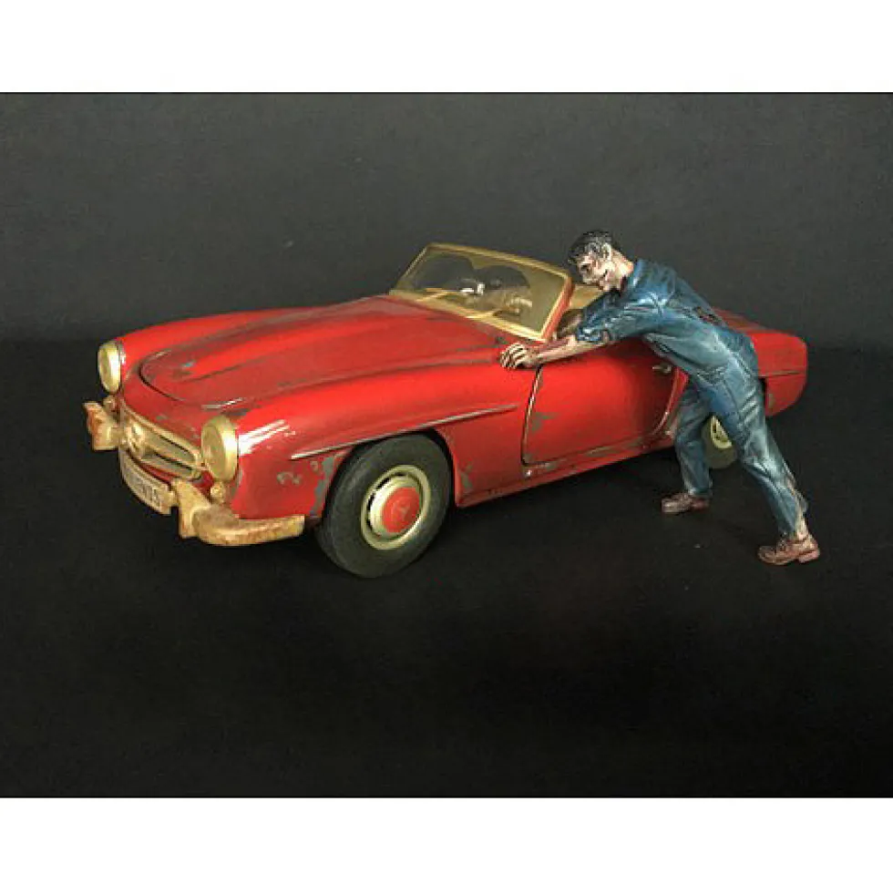 Zombie Mechanic Figurine IV for 1/18 Scale Models American Diorama 38200